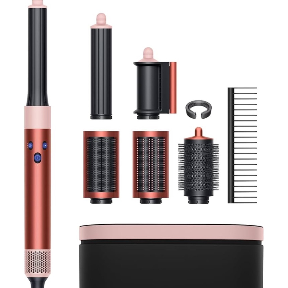 Multi-Styler Hair Tool Set in Pink and Black